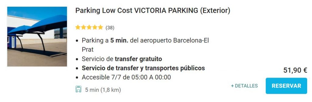 Parking low cost