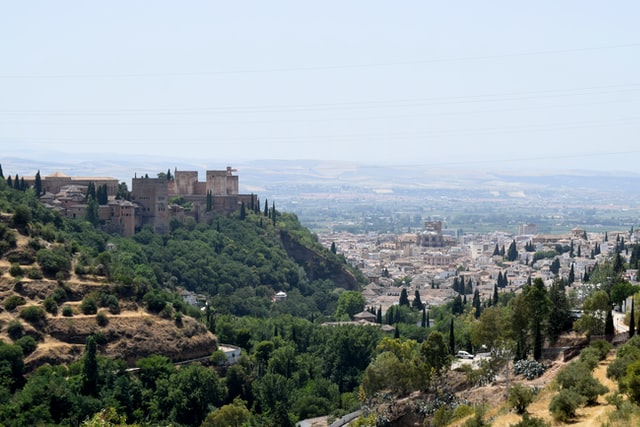 Vistas de la Alhambra de Granada