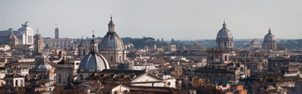 Vista di Roma dall'alto