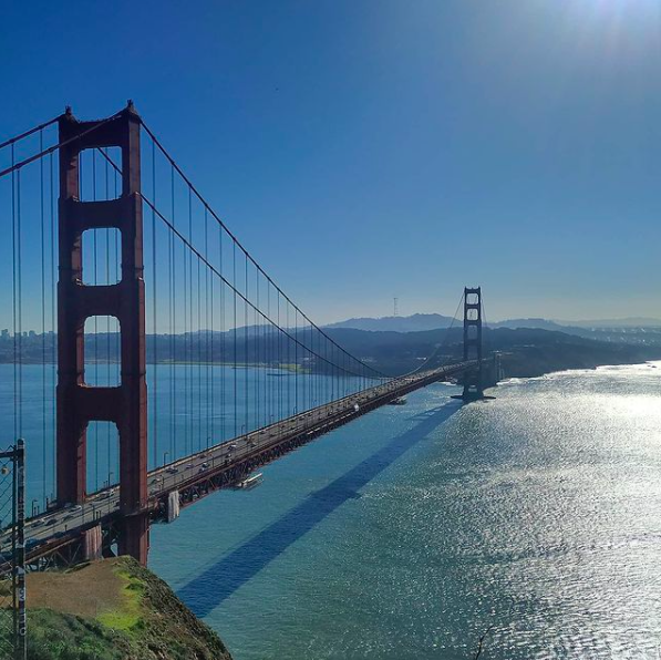 Panorama dal Golden Gate